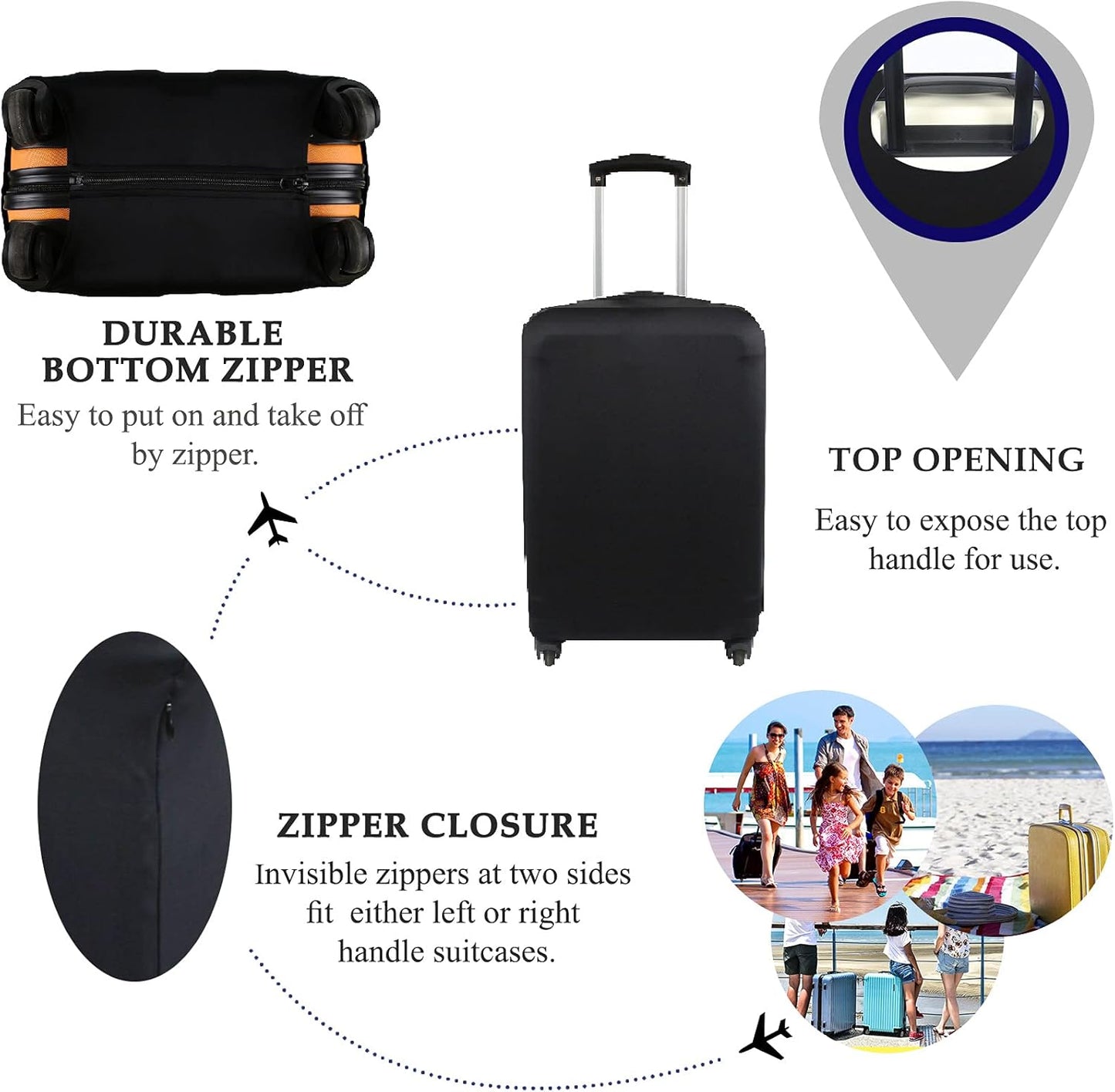 Travel Luggage Protective Cover